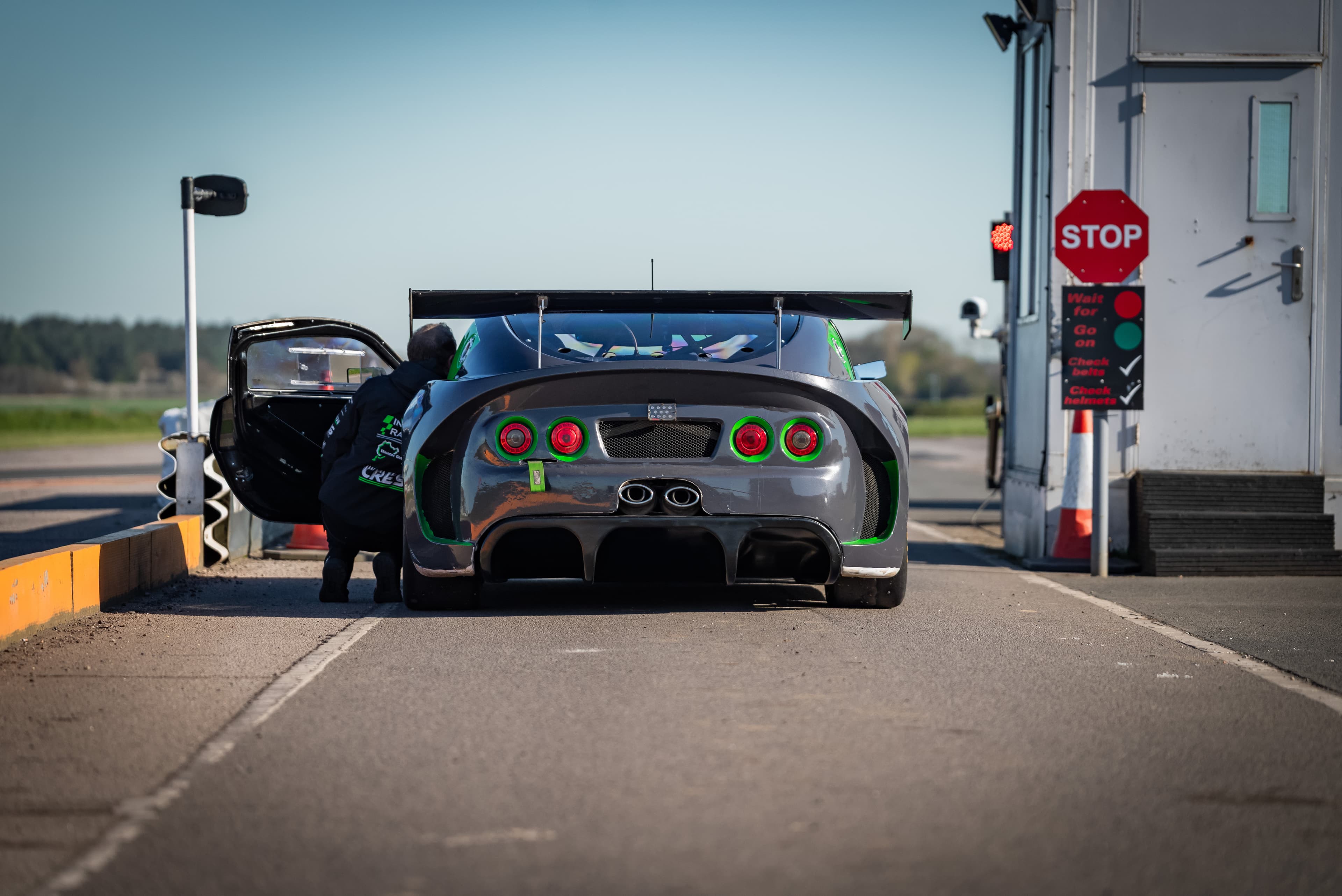 George Palozzi racing